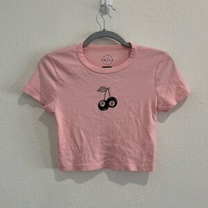 Cherry Eight Ball Baby Tee